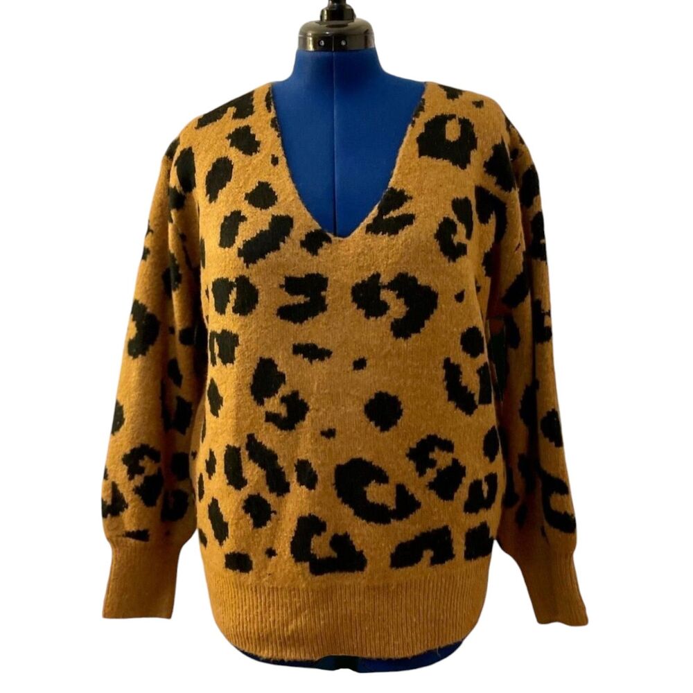 SWEET LOVELY V-Neck Sweater, Size 2x/3X